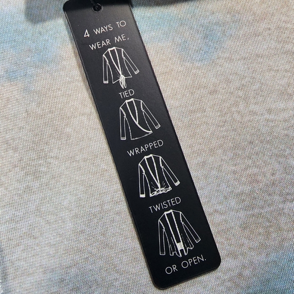 Lightweight Geometric NIC+ZOE Open Front Cardigan - Picture 10 of 11